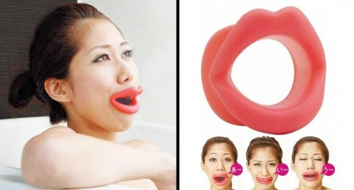 Este accesorio promete de hacer parecer los labios mucho mas carnosos: en Japon son muchas las mujeres a usarlos