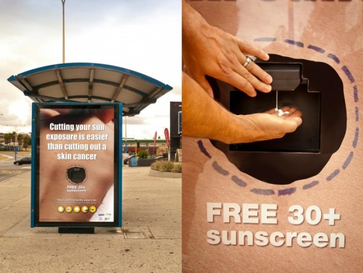21. Cooch Creative engagiert sich gegen Krebs und verteilt gratis Sonnencreme