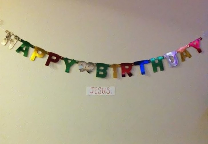 Happy birthday ... Jesus!