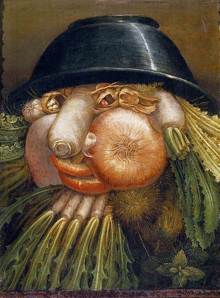 14 - And finally there are those who, like the painter Arcimboldo, have transformed pareidolia into an art form ...