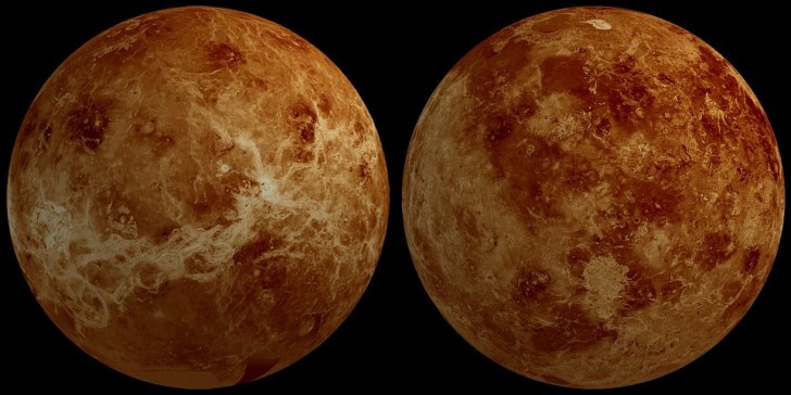 7. Un anno su Venere equivale a 224 giorni sulla Terra, ma un giorno su Venere a 243 giorni sulla Terra: questioni di rotazione...