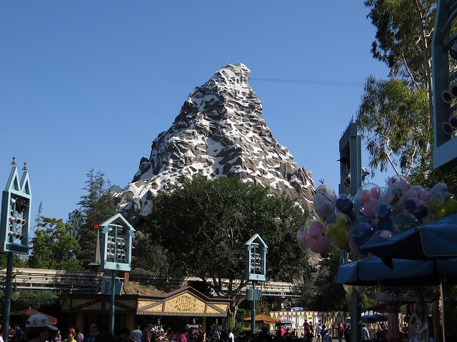 7. De Cervino van Disneyland