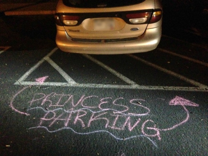 A princesa estacionando...