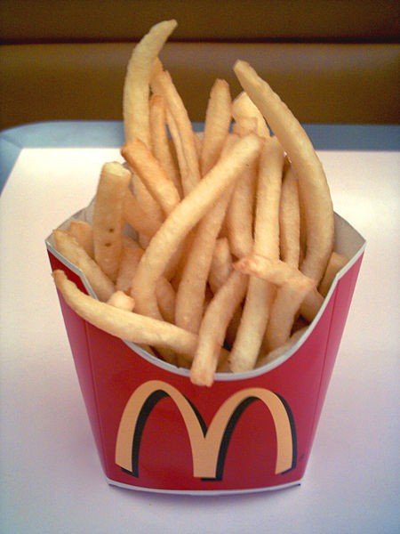 Il y a 19 ingrédients dans les frites McDonald's.