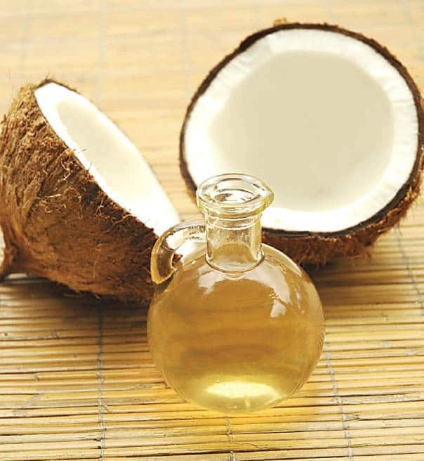 9. Pour a little coconut oil onto a cloth and rub it on wooden cutting boards to make them clean and shiny again.