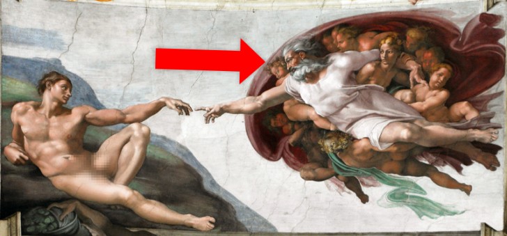 Die Erschaffung Adams, Michelangelo