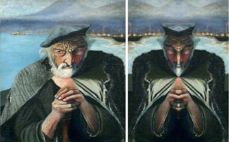 "Old Fisherman" by Tivadar Csontváry Kosztka