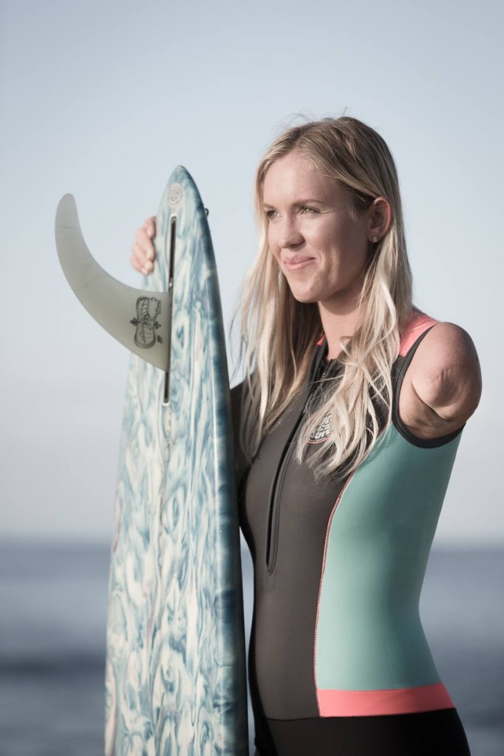 L'histoire de Bethany Hamilton a même inspiré un film intitulé "Soul Surfer" sorti en 2011!