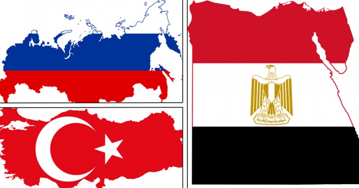 1. Qu'ont en commun la Russie, la Turquie et l'Egypte?