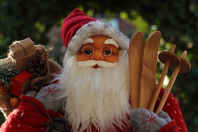 In Greece, Santa Claus is called Agios Vasilis.
