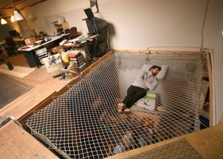 A space that doubles as a hammock!