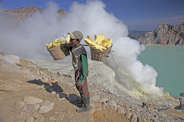 3. Sulfur miner