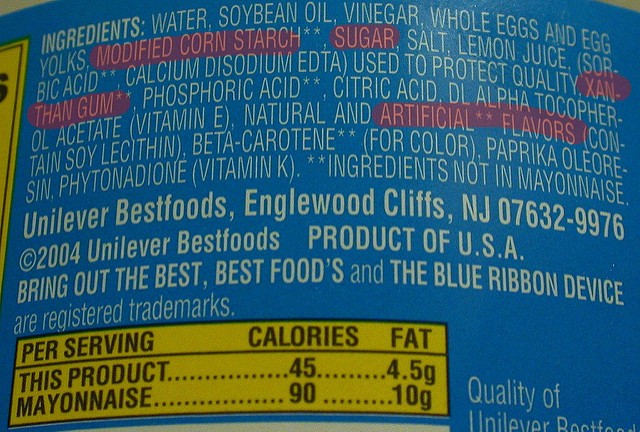 4. Leggete le etichette degli alimenti