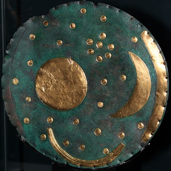 Il disco di Nebra, 1600 a.C circa