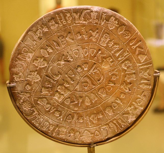 Disco di Festo, 1700 a.C. circa