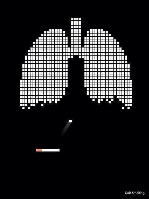The most effective advertising against smoking ever.