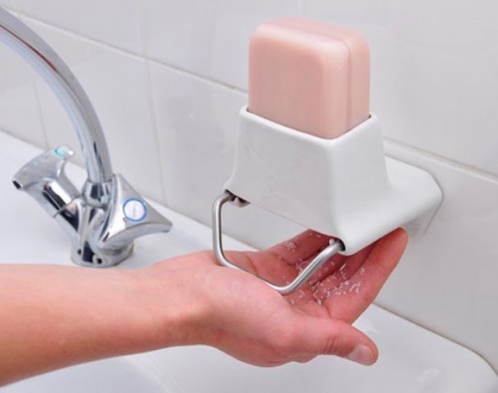 11. A grater for the soap bars