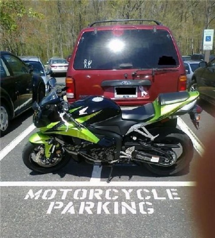 10. Motorcyclists can be very vindictive ... and in cases like this, they are well justified!