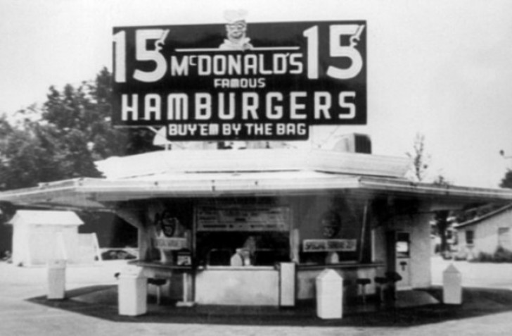 7. The first McDonald's restaurant