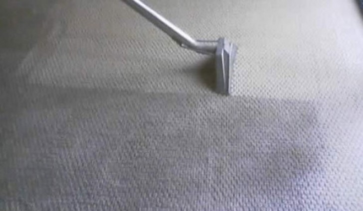 15. A carpet accumulates enormous quantities of dust. Vacuum clean once a week and clean with steam once a month.