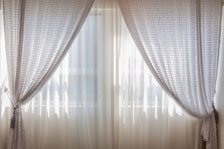 17. Very often we forget, but curtains should be cleaned with a vacuum cleaner twice a month and washed every 3-4 months.