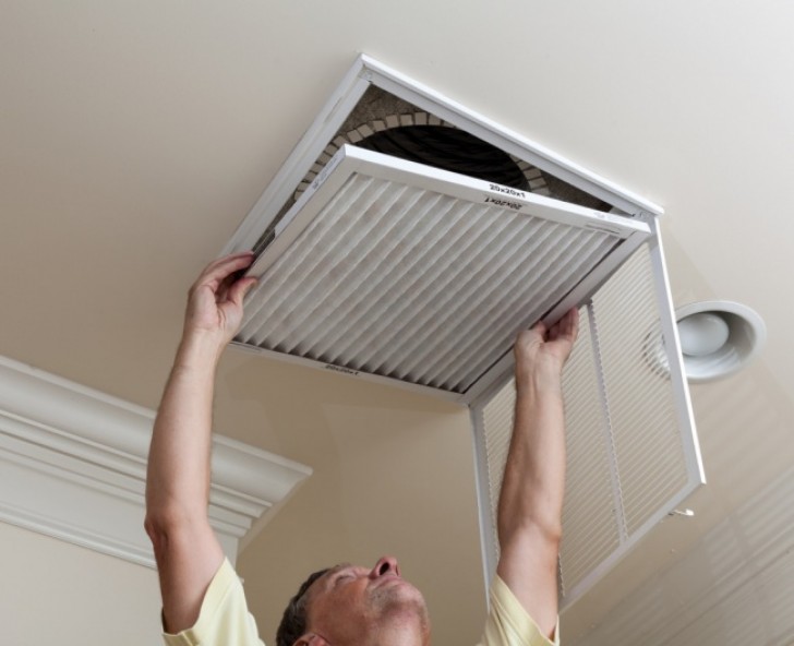 7. Always check all filters and vents ... they are depositories of dust and germs!