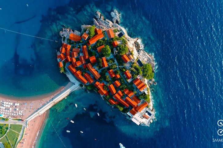 Un resort di lusso in Montenegro.
