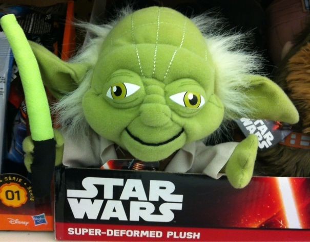 Un léger strabisme pour Yoda dirons-nous...