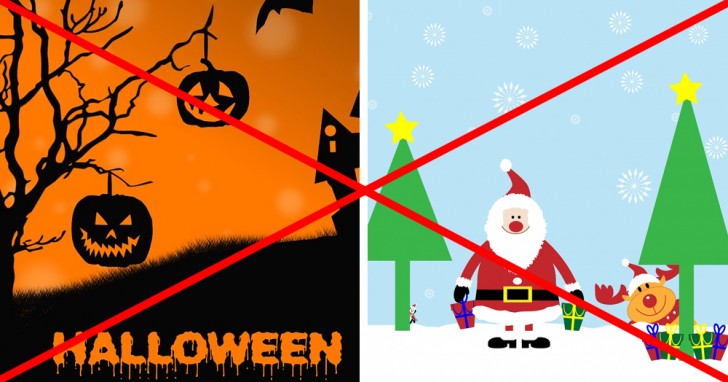 3. Verbot, Halloween und Weihnachten zu feiern