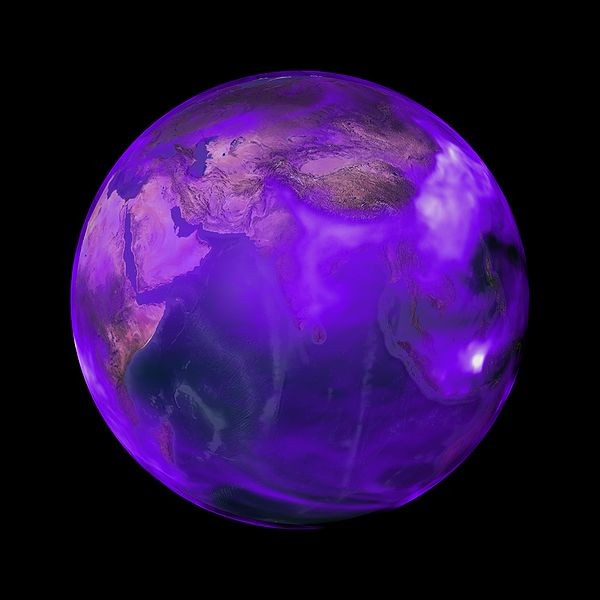 6. Autrefois la Terre était violette.