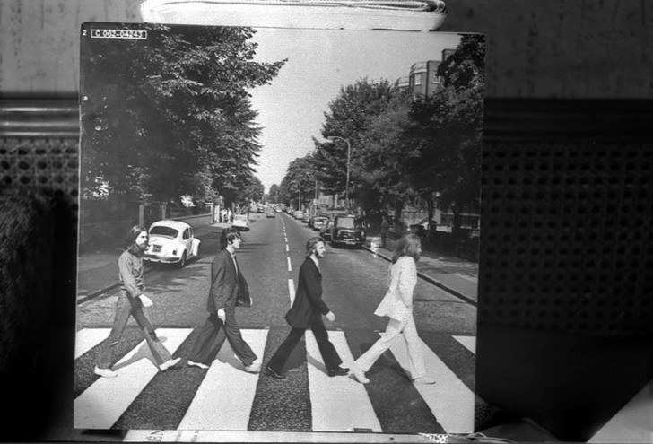 4. The famous image of Abbey Road ... made in Romania!