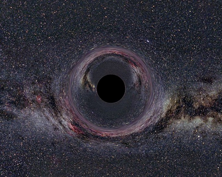 6. Il contatto con un buco nero potrebbe 