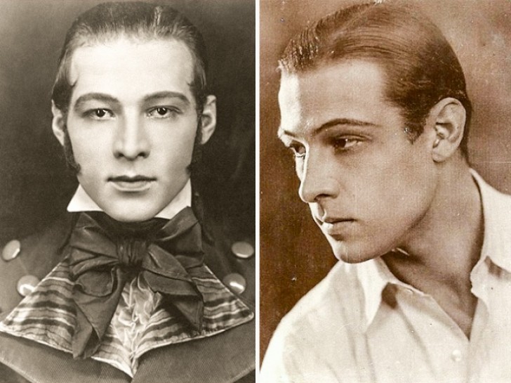 Dans les années vingt, le tombeur de femme Rodolfo Valentino, avec son regard magnétique et mystérieux, était l'idole de toutes les filles