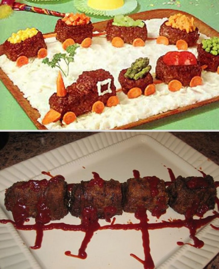 Meatloaf train ... Almost the same!