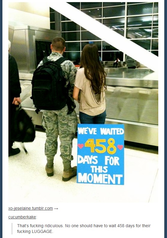 La storia triste di una coppia che ha aspettato 458 giorni prima di riprendere il bagaglio.