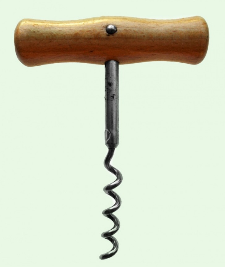 A corkscrew is just another one of the many objects that work only if they are held with the right hand.