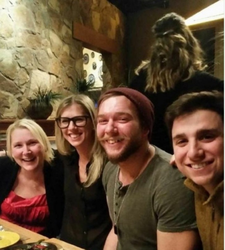 Chewbacca im Hintergrund?