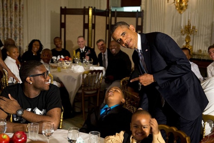 This little boy was even able to fall asleep in the White House in the presence of President Obama, himself!