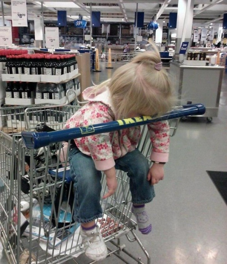 Un autre exemple d'enfant cassé par les courses.