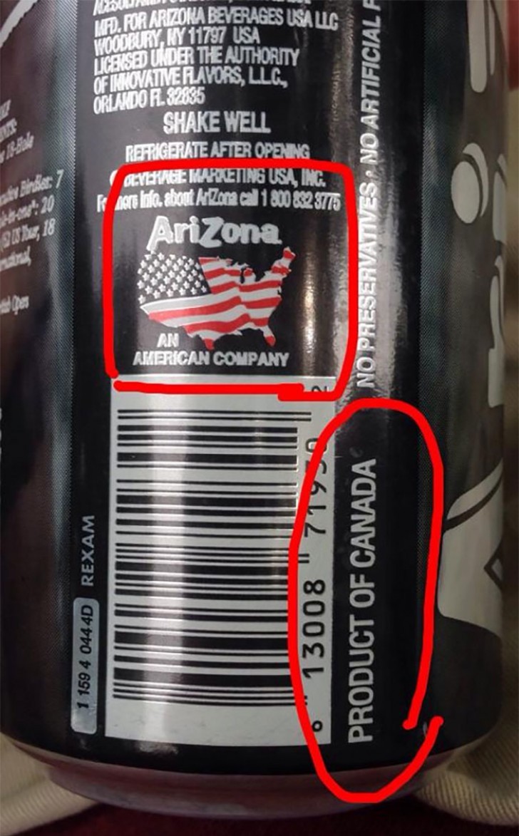 Arizona, America, Canada...se nos escapa la geografia!