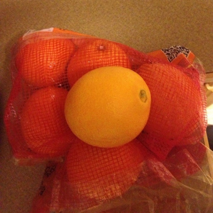 Savez-vous pourquoi les filets des paquets d'oranges sont toujours de couleur rouge? Parce qu'ils font paraître le fruit lui-même plus rouge!