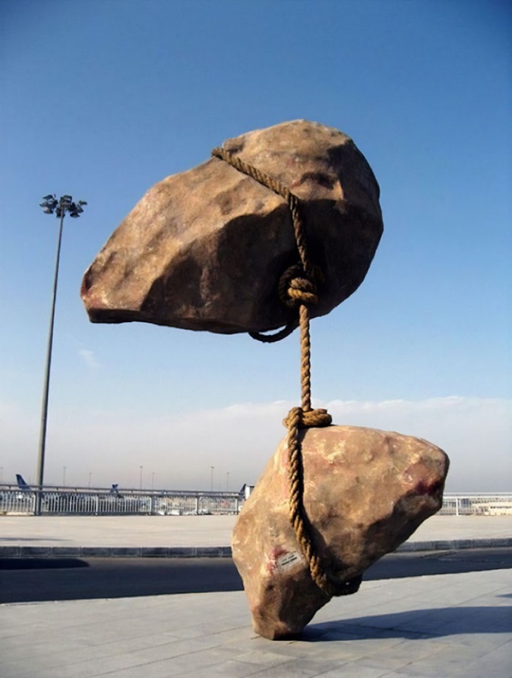 2. "Fließender Fels" von Smaban Abbas