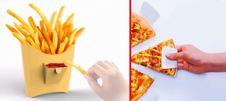 Il packaging che tutti vorremmo trovare nei fast food.