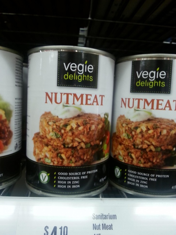 Perché chiamare "carne" un prodotto a base di prodotti vegetali (nello specifico gherigli)?