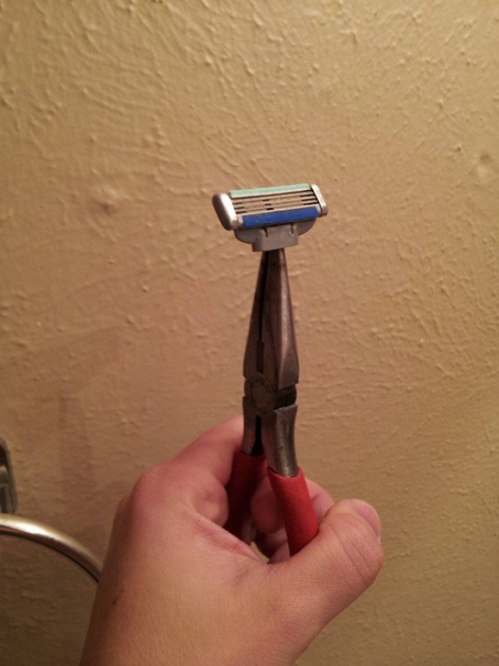 A perfect shave.