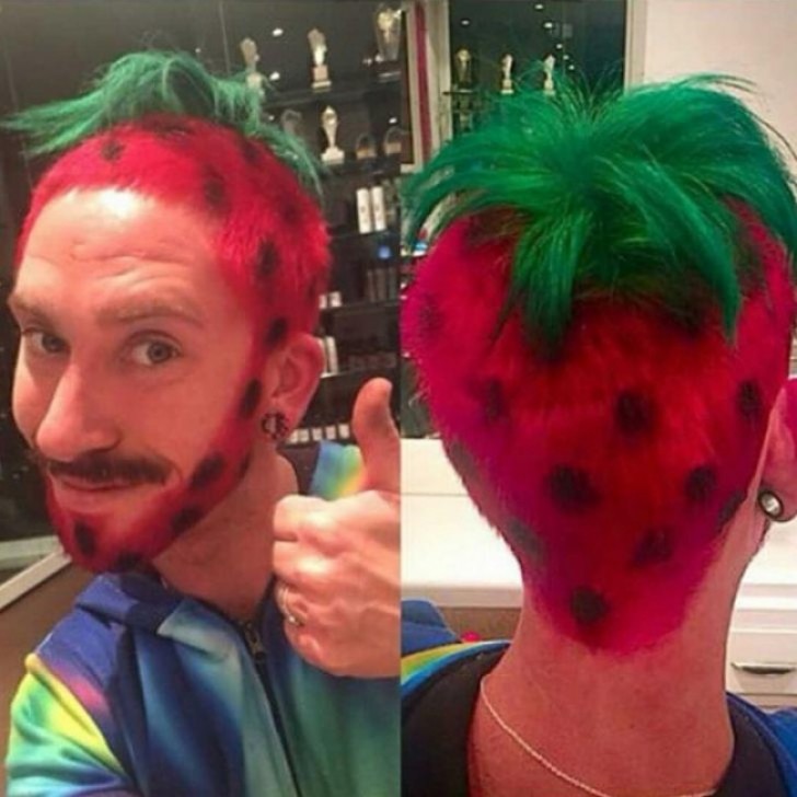 Peux-tu transformer ma tête en fraise?