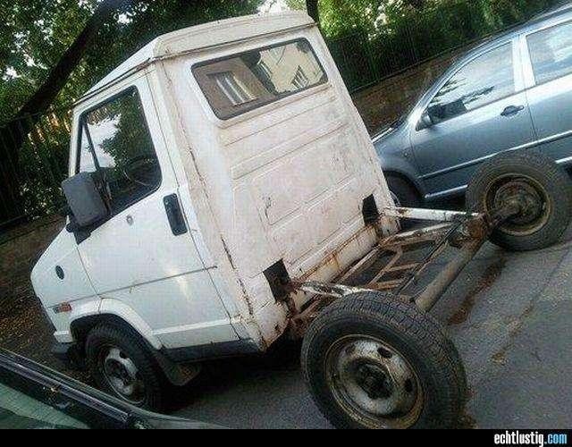 Voici comment transformer un camion en voiture.