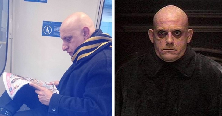 1. Oom Fester van de Addams Family of Gru van Verschrikkelijke Ikke?