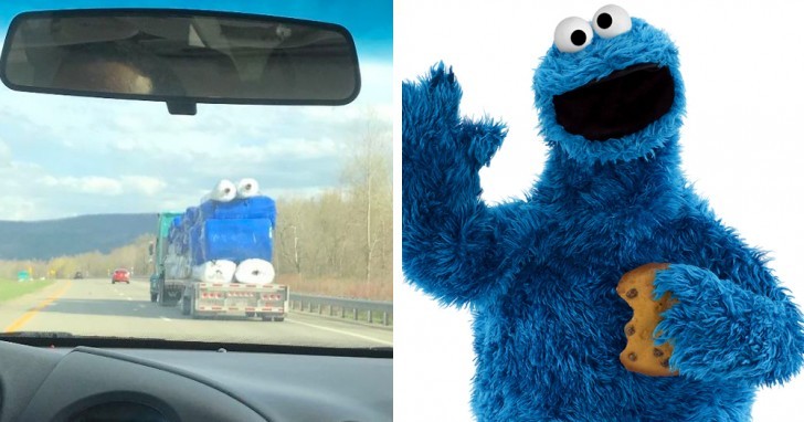 12. Lo reconocen? Es Cookie Monster!