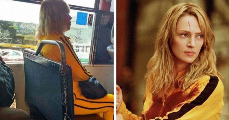 18. Chiaramente una fan di Kill Bill.